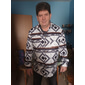 Per uomo Griglia Camicia Camicia di flanella Sopracamicia Manica Lunga Camicia Collo ripiegato Casuale Quotidiano Blu Nero / Bianco Bianco grigio Nero+rosso+grigio scuro Giallo Abbigliamento Moda