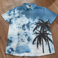 Per uomo Albero di cocco Mare Camicia hawaiana Camicia Aloha Manica corta Hawaiano Stile da spiaggia Da mare Spiaggia Estate Primavera Collo ripiegabile Abbottonare Blu 1# Blu
