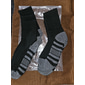 Herren 5 Paare Mehrfachpackungen Socken Socken Stricken Laufsport Socken Freizeitsocken Schwarz Weiß Farbe Farbblock Solide / einfarbig Sport & Natur Täglich Urlaub Grundlegend Mittel Frühling Herbst