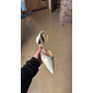 Weiße Hochzeits-Ballerinas für Damen – elegante Brautschuhe mit Strass-Fesselriemchen für Bräute und formelle Anlässe