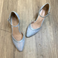 dames enkelbandhakken uit de jaren 50 met kant – elegante schoenen met puntige neus en kittenhak voor bruiloften, feesten en formele gelegenheden