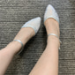 dames enkelbandhakken uit de jaren 50 met kant – elegante schoenen met puntige neus en kittenhak voor bruiloften, feesten en formele gelegenheden