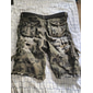 Homme Shorts Tactiques Shorts cargo Short camouflage Shorts Boutons Multi-poches Camouflage Portable Longueur Genou Extérieur Quotidien Camping & Randonnée Mode Classique Bleu camouflage Gris