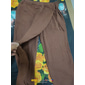 Hombre Pantalones de lino Pantalones Pantalones de verano Correa Cintura elástica Pierna recta Plano Comodidad Transpirable Longitud total Casual Diario Festivos Moda Estilo clásico Blanco Marrón
