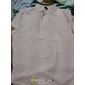 Per uomo Camicia Camicia di lino Camicia popover Camicia Estiva Abbigliamento da spiaggia Camicia con colletto alla coreana Semplice Vacanza Casuale Nero Bianco Giallo Rosa Manica Corta Henley Estate