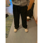 Męskie Spodnie dresowe Spodnie polarowe Uprawiający jogging Spodnie Spodnie dresowe z prostymi nogawkami Elastyczny pas Workowaty Prosta noga Jednokolorowe Równina Wygodny Oddychający Pełna długość