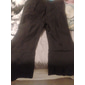 Hombre pantalones de traje Pantalones acampanados Timbre Pantalones Bolsillo Plano Comodidad Transpirable Boda Exterior Diario Moda Casual Negro Blanco