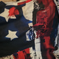 4 juillet 2026 250e jour du souvenir T-shirt à manches courtes Crew Neck graphique patriote abîmé homme imprimé 3D drapeau américain drapeau national vétéran