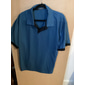 Herren Golfshirt Golf Poloshirts Lässig Arbeit Revers Kurzarm Basic Modern Farbblock Hirsch Patchwork Bestickt Frühling & Sommer Normale Passform Blau Wein Wasserblau Denim Blue Dunkelgrau + Hellgrau