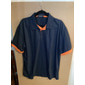 Herren Golfshirt Golf Poloshirts Lässig Arbeit Revers Kurzarm Basic Modern Farbblock Hirsch Patchwork Bestickt Frühling & Sommer Normale Passform Blau Wein Wasserblau Denim Blue Dunkelgrau + Hellgrau