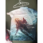 Homme Jésus Chrétien Polo Chemise de golf Manche Courte Polos Chemises à Col ancien Occasionnel Vêtements de vacances Vêtements de festival Tenues de fête Boutons Impression 3D Jaune Bleu Vert