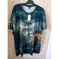 Herr Grafisk Skepp Nautisk T-shirt T-shirts Kortärmad T-shirt 3D-tryck Rund hals Skjorta Vintage Mode Designer Utomhus Ledigt Dagligen Blå Purpur Grön Vår & sommar Kläder S M L XL 2XL 3XL 4XL