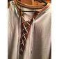 Hombre Henley Shirt Camiseta superior Camisa de manga larga Camisas de hombre con coderas Manga Larga Henley Primavera & Otoño Temporadas Cruzadas Retazos Diario Casual Estilo callejero Correa