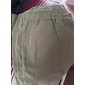 Homens Calças de linho Calças Calça verão Calças largas Bolsos Com Cordão Cintura elástica Tecido Conforto Respirável Comprimento total Casual Diário Feriado Férias Roupa de rua Preto Branco