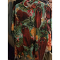 Men's Floral Pineapple Frog Shirt Summer Hawaiian Shirt Aloha Shirt Short Sleeve Shirt Turndown Hawaiian Designer Casual Outdoor Street Casual Red green Olive Green Pink 3D Print S M L