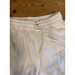 Hombre Pantalones de lino Pantalones Pantalones de verano Pantalones anchos Correa Cintura elástica Pierna recta Plano Comodidad Transpirable Longitud total Hogar Yoga Festivos Moda Ropa de calle