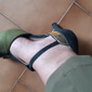 Femmes Chaussures à Talons Escarpins Sandales Mary Jane Grande Taille Quotidien Extérieur Travail Bloc de Couleur Nœud Stiletto Bout Rond Élégant ancien Mode Marche Faux daim Boucle Lanière en T Vert