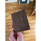 vintage plånbok i konstläder för män - bifold med dragkedja, flera kortplatser, rfid-blockering och säker snäppstängning