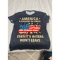 4th of July 2026 250th Memorial Day Men's Patriotic Patriot 3D Print Veteran Crew Neck Short Sleeve T-Shirt Daily Street