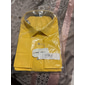 Per uomo Camicia Camicia elegante Camicia con polsini alla francese Matrimonio Affari LF-16 jacquard blu Collo interno scozzese giallo LF-21 LF-17 jacquard rosa LF-18 jacquard viola Manica Lunga