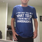 Herren Lustiges Großvater T-Shirt Familienhumor 'Du kannst mir nicht sagen was ich tun soll - du bist nicht meine Enkelin' Sarkastisches Grafik Shirt Geschenk