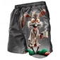 Homme Animal Lapin Coq Shorts de bain Shorts de Surf Caleçons de Bain Taille Moyenne Streetwear Hawaïen Occasionnel Quotidien Fête Cordon de serrage Avec Poches Taille Élastique Designer Vêtement