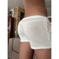 Homme Short athlétique Shorts de survêtement Shorts Shorts d'été Cordon de serrage Avec Poches Taille Élastique Uni Confort Respirant Court Extérieur Sports Classique Occasionnel Beige
