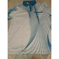 Homme Géométrique Ligne Polo Manche Courte Polos Chemises à Col Vêtement décontracté de travaile Extérieur Athleisure Tenue quotidienne Impression 3D Boutons Été Bleu Noir 1 Noir