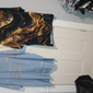 Herren Geometrisch Farbverlauf Abstrakte Kunst Hemd Knopfhemd Kurzarm Modisch lässig Outdoor Urlaub Streetwear Sommer Frühling Umlegekragen 3D-Druck Hemden mit Kragen Hellgrün Gold