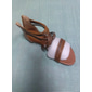 sandales plates de plage bohème à brides tressées pour femmes en beige | chaussures de confort d'été élégantes