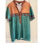 Homme Tribal Ethnique T-shirt Chemise Henley Manche Courte Designer Basique Ethnique Extérieur Occasionnel Quotidien Été Bleu Clair Noir Vert Claire Bleu Foncé Bleu Ciel Henley T-shirt Henley