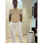 Per uomo Maglietta Manica Corta Scollo a Y Estate Semplice Sport Moda Leggero Stile Classico Vacanza Casuale Ferie Blu chiaro Nero Bianco Maglietta Top per Uomo