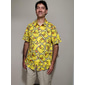 Hombre Animal Pato Camisa camisa hawaiana Mangas cortas Camisa Cuello Vuelto Moda Design Casual Exterior Calle Casual Negro Amarillo Rojo Impresión 3D S M L