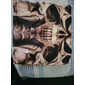 Homme Graphique Araignées T-shirt Manche Courte T-shirt Impression 3D Col ras du cou Chemise Quotidien Designer Rétro Vintage Sport en Plein Air Fête Sortir Marron Sapin Jaune Marron clair Printemps