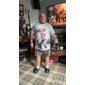 Hombre 3D Personajes Camiseta Manga Corta Camiseta Impresión 3D Cuello Barco Camisa Exagerado Design Fiesta Festivos Blanco 1 Amarillo Caqui Verano Primavera Ropa S M L XL XXL XXXL