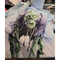 Herren Optische Täuschung Zombies 3D T Shirt Kurzarm T-Shirt 3D-Druck Rundhalsausschnitt Hemd Übertrieben Designer Horror Party Straße Ferien Gelb Blau Purpur Sommer Frühling Ganzjahres Bekleidung S