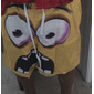 Hombre Dibujo 3D Cara de la sonrisa Ojos grandes Boxers de Natación Pantalones de Natación Pantalones de Surf Media cintura Gracioso Exterior Vacaciones Uso Diario Bolsillos laterales Forro de malla