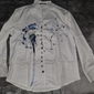 Hombre Oscuro Camisa camisa hawaiana Manga Larga Moda Design Casual Vacaciones Diario Noche Otoño Primavera verano Escote Chino Estampado Negro Negro / Rojo Verde Ejército Rojo Azul Marino