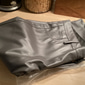 Herren Hose Hosen Lederhose Kunstlederhose Freizeithose Tasche Gerade geschnitten Glatt Dehnbar Party Freizeitskleidung Modisch Strassenmode Schwarz Weiß