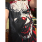 Homme Clown effrayant 3D Pitre T-shirt Manche Courte T-shirt Impression 3D Col ras du cou Chemise Exagéré Designer Horreur Soirée Rue Occasionnel Rouge Noir Gris Gris Été Printemps Toutes saisons