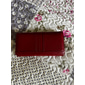 Portefeuille en cuir rouge vintage pour femme avec blocage RFID - pochette à plusieurs compartiments avec fentes pour cartes, poche pour pièces de monnaie et fenêtre pour carte d'identité pour un usage quotidien et en voyage