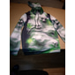 Voor heren Doodskoppen 3D Trui met capuchon Sweatshirt Punk overdreven Gotisch Casual Lange mouw Strakke ronde hals Capuchon Streetwear Club blauw Lichtgroen Groen Grijs Trekkoord Herfst Winter