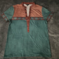 Homme Tribal Ethnique T-shirt Chemise Henley Manche Courte Designer Basique Ethnique Extérieur Occasionnel Quotidien Été Bleu Clair Noir Vert Claire Bleu Foncé Bleu Ciel Henley T-shirt Henley