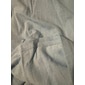 Hombre Henley Shirt Camisa manga corta Camiseta de punto acanalado Camiseta superior Manga Corta Color sólido Diario Hawaiano Botones Henley Exterior Calle Casual Verano Bleu Ciel Blanco Marrón