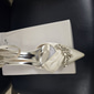 Women's Satin Block Heel Pumps with Crystal Bow and Rhinestone Detail, Pointed Toe High Heels for Upscale Parties and Cocktail Events