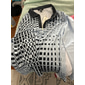 Hombre Diseño Geométrico Polo Manga Larga Cuello Vuelto Moderno Casual Deporte Ropa Deportiva Casual Diario Cremallera Impresión 3D Primavera Otoño Invierno Marrón oscuro Marrón Claro Blanco