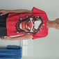 Hombre de impresión en 3D Payaso espeluznante 3D Payaso Camiseta Manga Corta Camiseta Impresión 3D Cuello Barco Camisa Exagerado Design Horror Fiesta Calle Casual Blanco Azul Piscina Verde Trébol