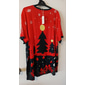 Weihnachten Herren Weihnachtskostüm 3D T-Shirts Baum Schneeflocke Mode Casual 3D Druck T-Shirt Party Street Schwarz / Rot Schwarz Weiß Kurzarm Rundhals Sommer Frühling Kleidung Bekleidung S M L XL