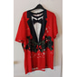 Weihnachten Herren Weihnachtskostüm 3D T-Shirts Baum Schneeflocke Mode Casual 3D Druck T-Shirt Party Street Schwarz / Rot Schwarz Weiß Kurzarm Rundhals Sommer Frühling Kleidung Bekleidung S M L XL