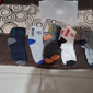 Homme Paquet de 5 Paquets multiples Chaussettes Chaussettes de Course Chaussettes décontractées Arc-en-ciel Couleur Bloc de couleur Sport & Loisir du quotidien Vacances Basique Moyen Printemps Automne